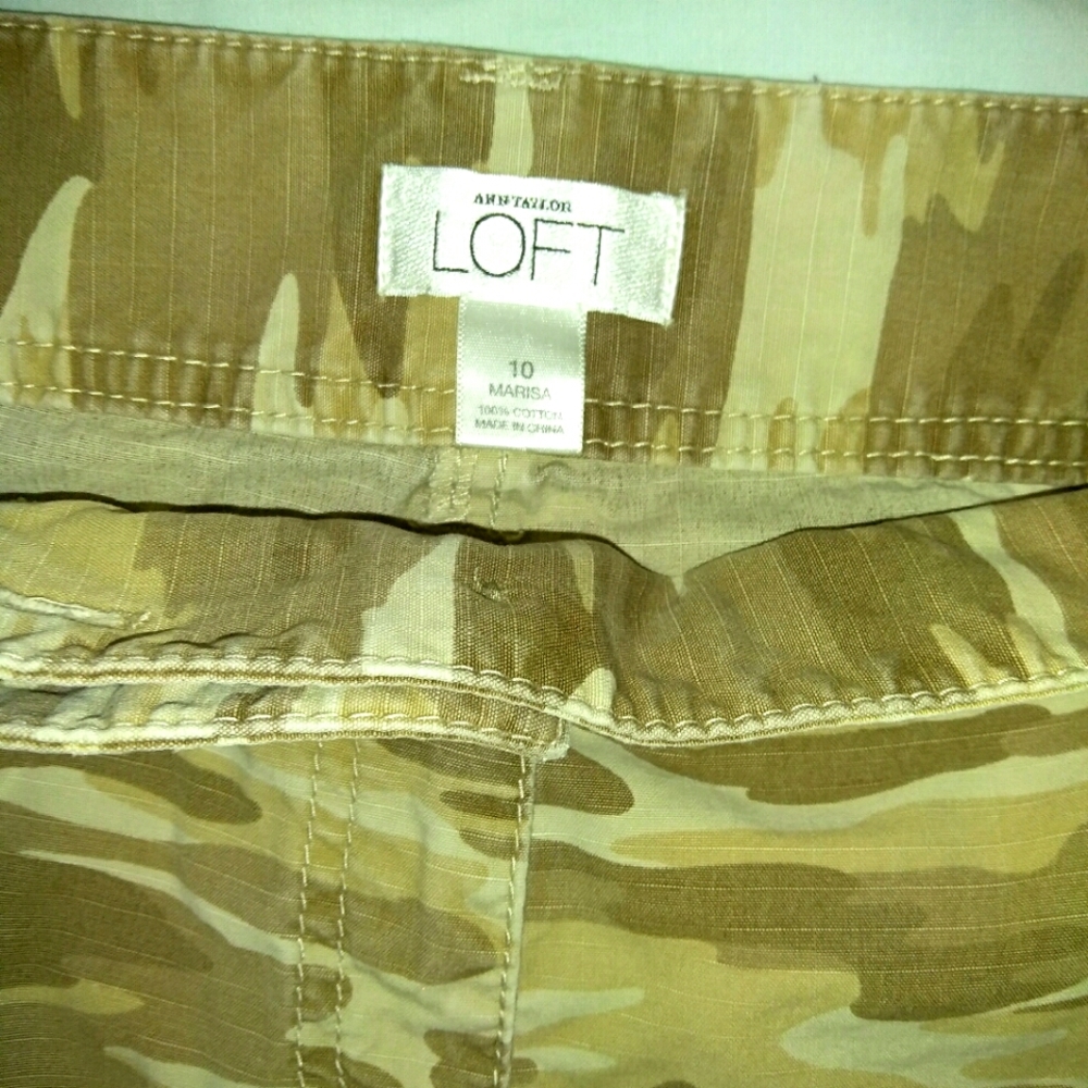 Ann Taylor Loft Cargo Shorts 10